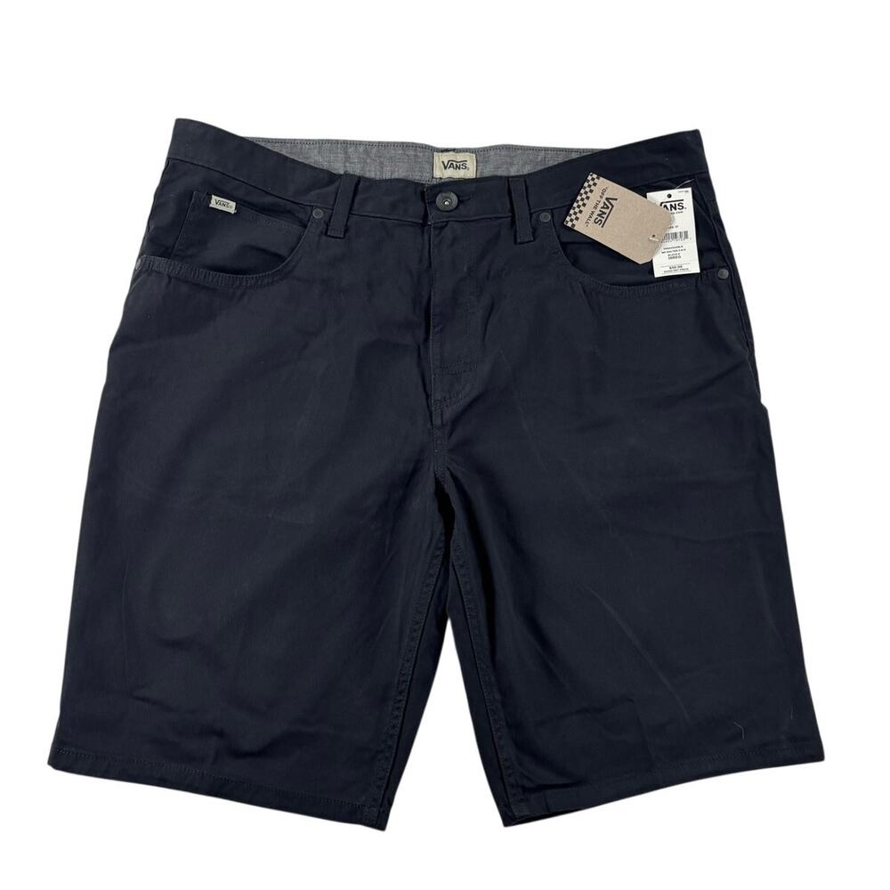 *New* Vans Mens Walter Shorts - Black - Size 36